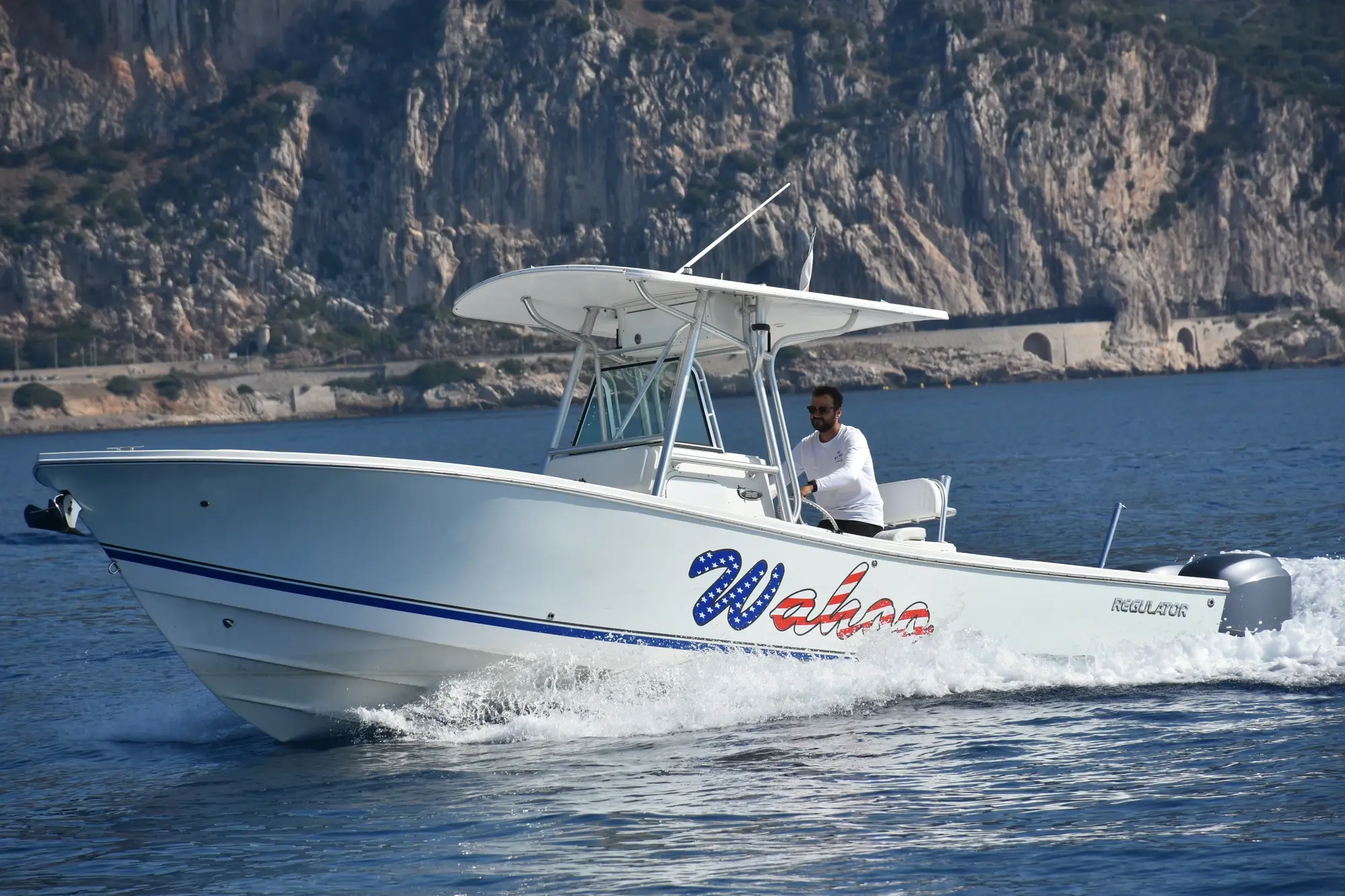Wahoo Boat Photo by Blue Hat Boat Rental Cap Ferrat