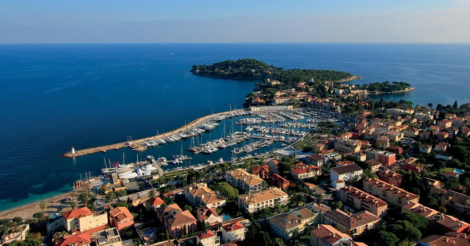 Saint-Jean-Cap-Ferrat photo from the sky